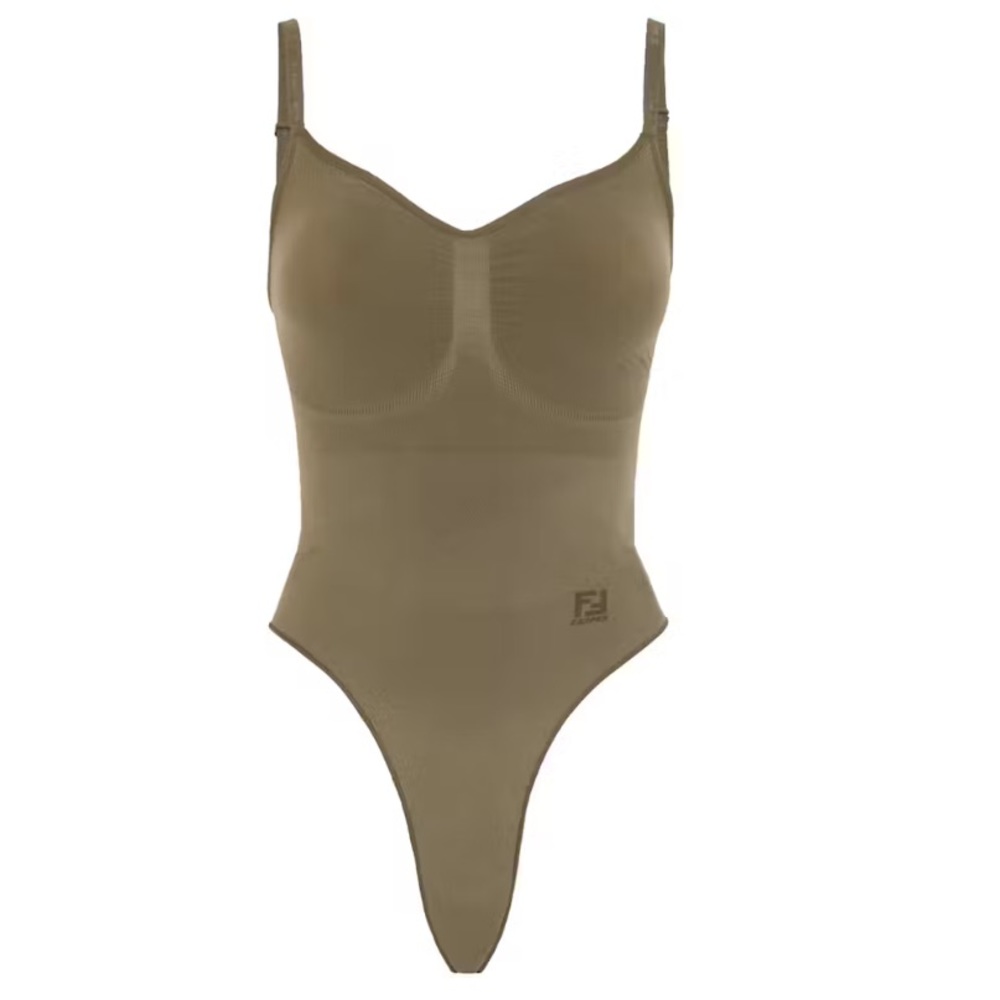 Fendi x SKIMS Sculpting Thong Bodysuit